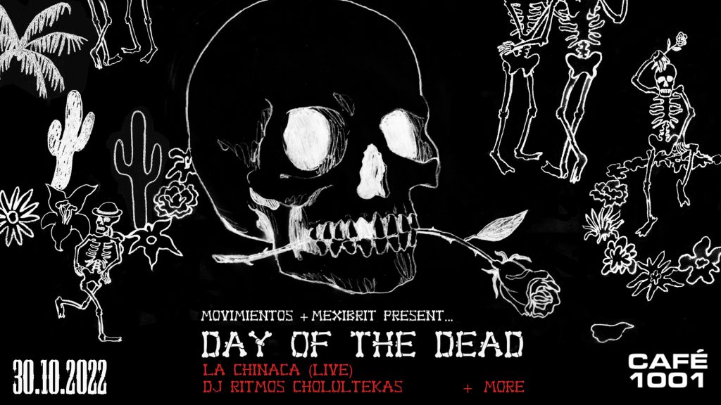 Day of the Dead Fiesta Flyer