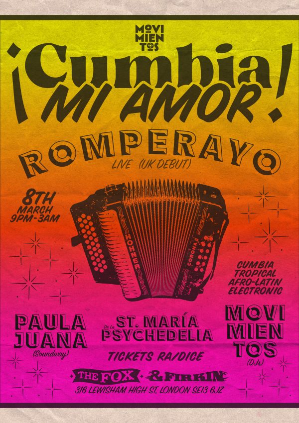¡Cumbia Mi Amor! w/ Romperayo Featured Image