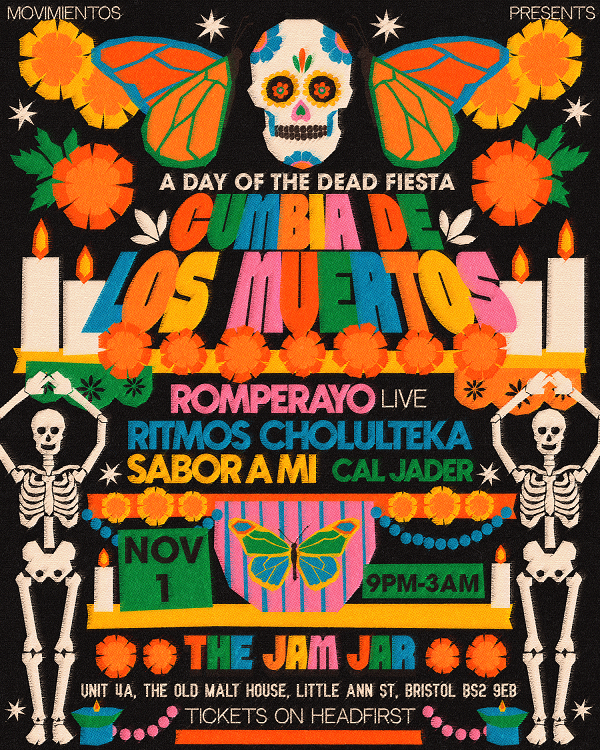 Cumbia de los Muertos – Day of the Dead Fiesta Featured Image