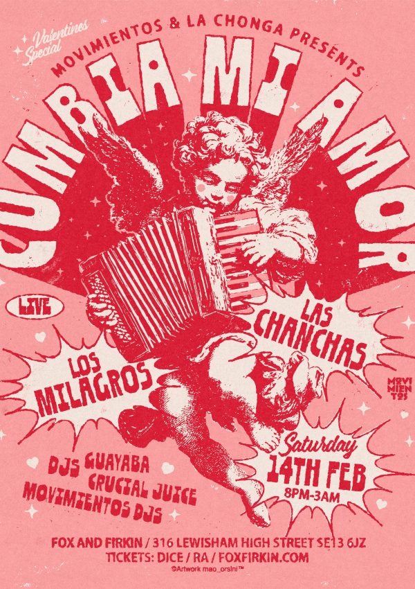 ¡Cumbia, Mi Amor! w/ Los Milagros & Las Chanchas + DJ sets Featured Image
