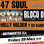 Movimientos presents: 47 Soul + Bloco Olofi + Holly Holden y Su Banda + Movimientos DJs Featured Image