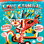 Love Carnival with Kampire (Nyege Nyege) & Rocky Marsiano Flyer