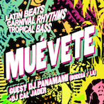 Muévete! @ Notting Hill Arts Club w/ Sounds & Colours Brazil launch Flyer