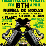 Movimientos presents: Rumba De Bodas + X Planet + Patcha Music @ Passing Clouds Flyer